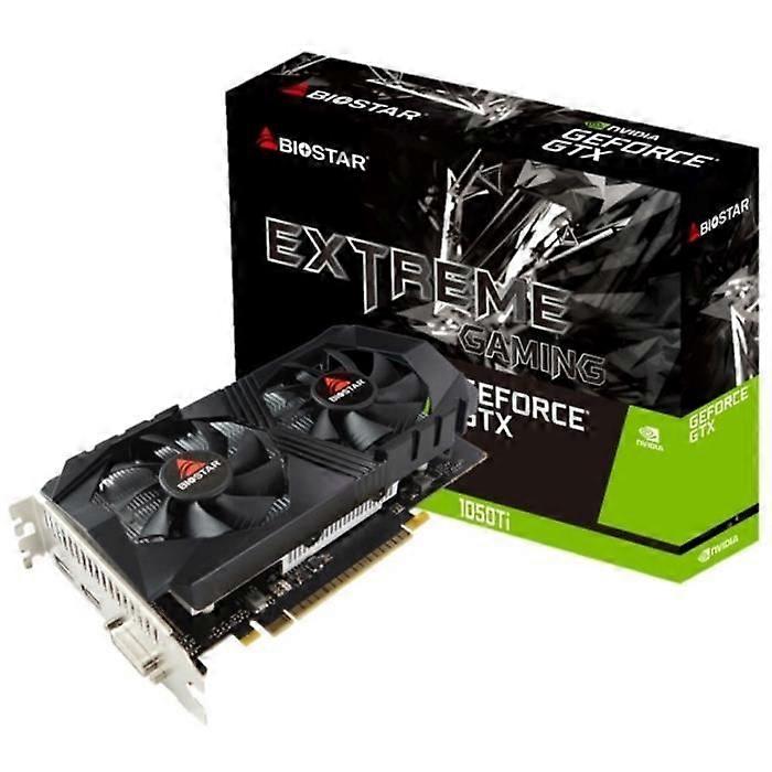 Grafikkarte - BIOSTAR - GTX 1050Ti - 4 GB GDDR5 - PCI Express 3.0 - NVIDIA CUDA