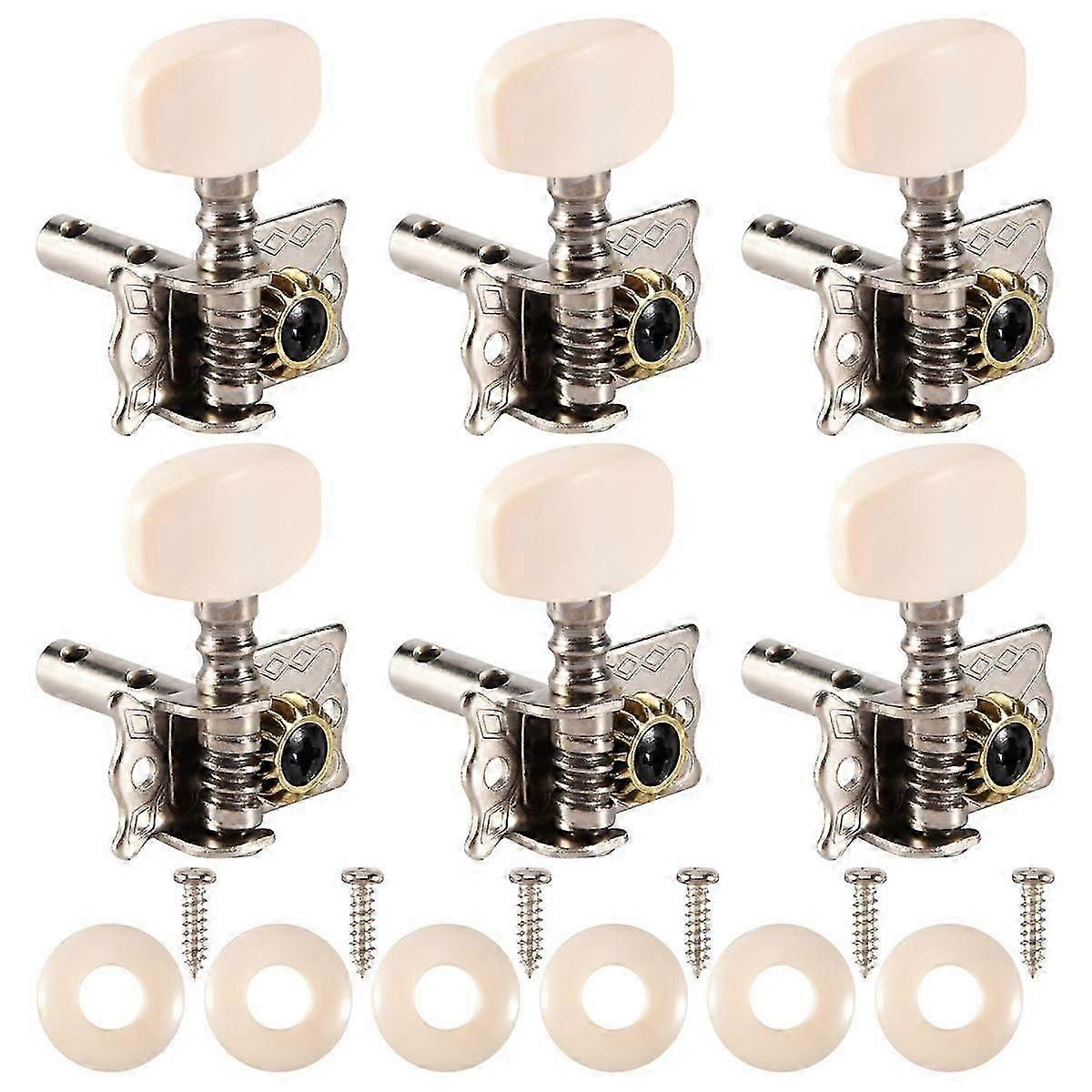 6pcs Acoustic Guitar String Tuning Peg Tuner JN