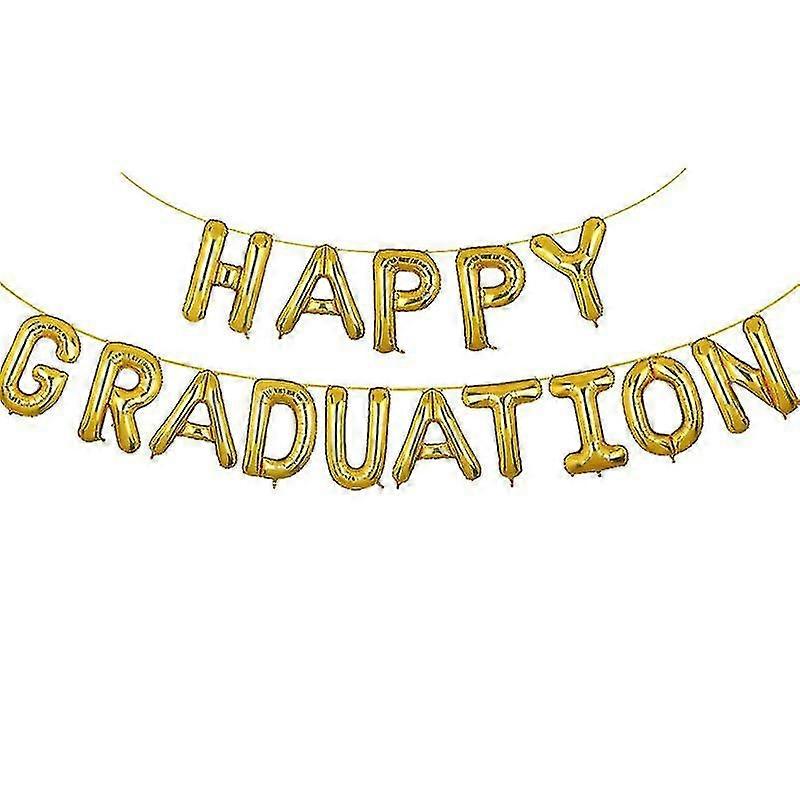 2pcs Happy Graduation Banner