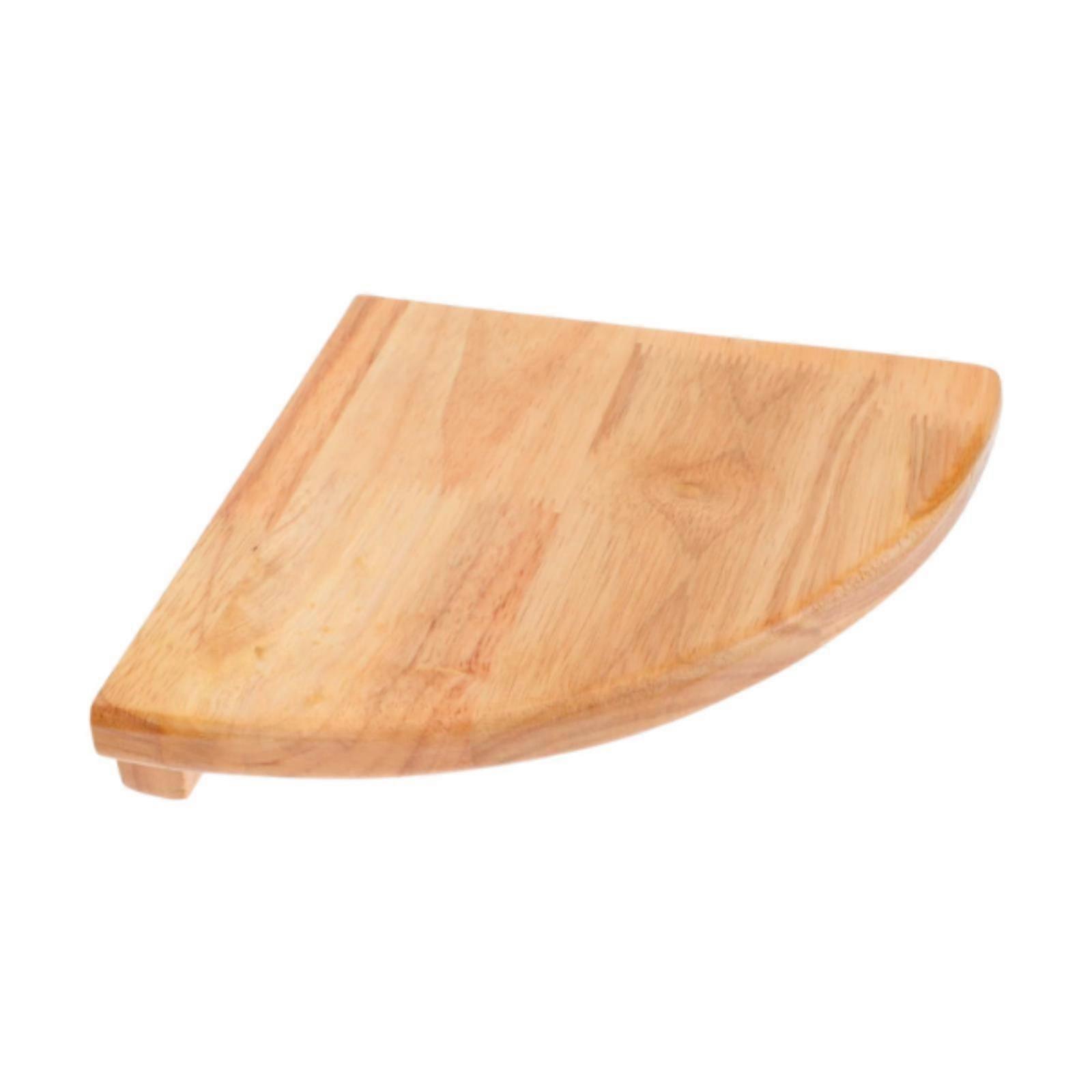 Étagère d’angle, Étagère d’angle flottante en bois, Table de chevet d’angle Creative End Small