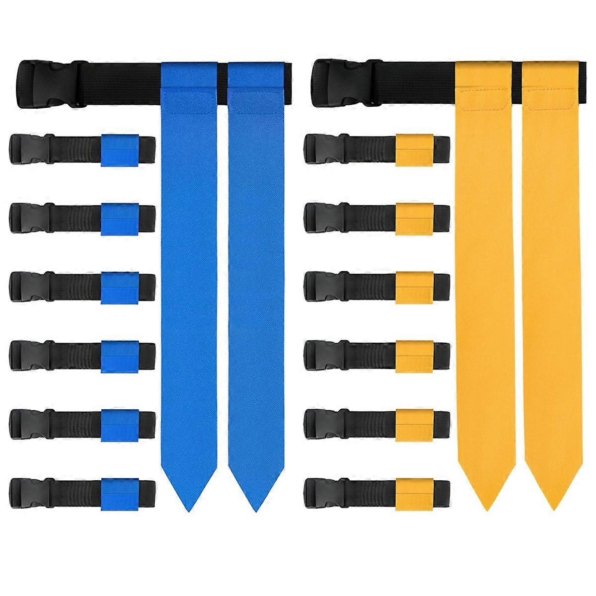 14 Player Adjustable Flag Football Set for Sport Training Competition