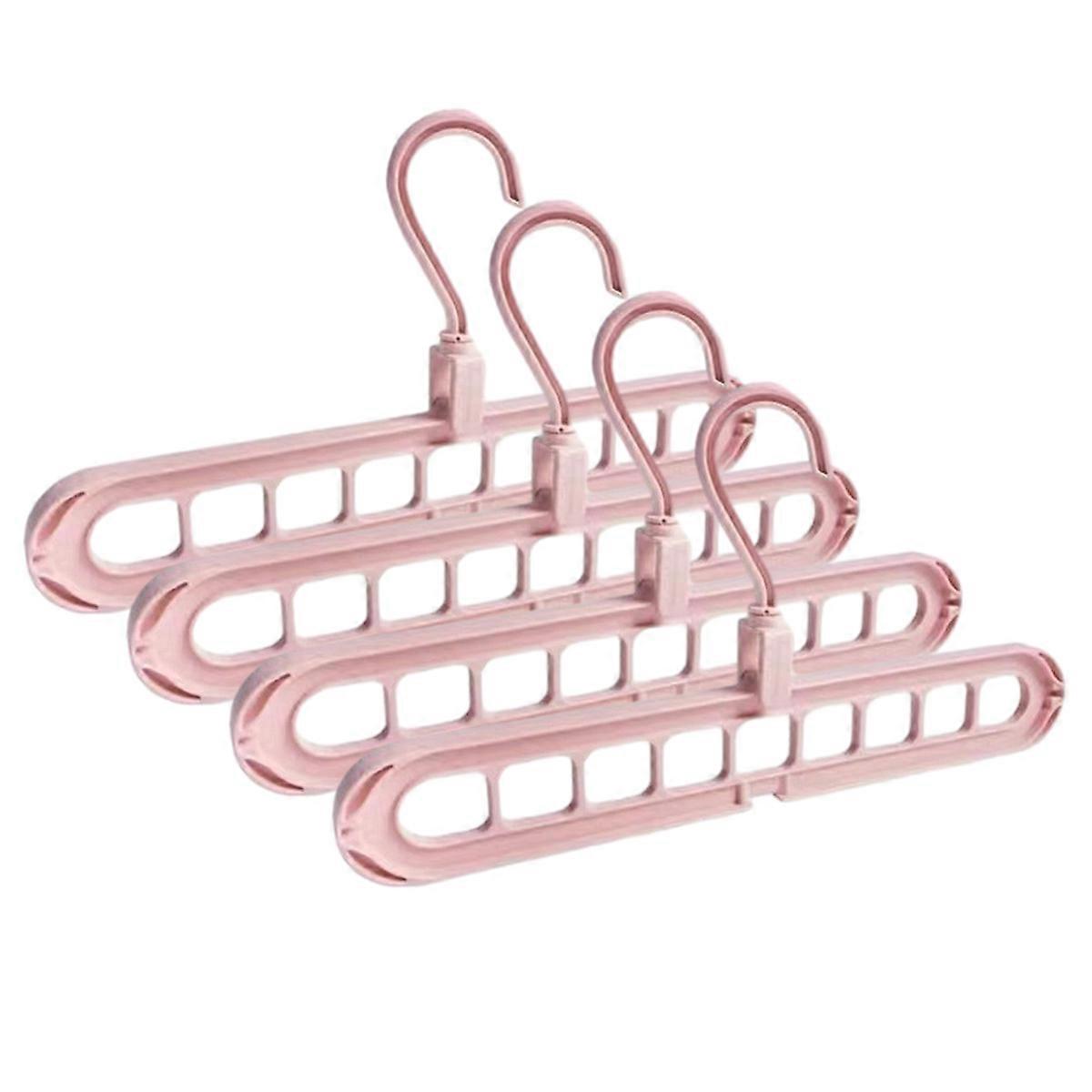 Multifunctional Hangers, Reinforced Plastic, Rotatable Hook