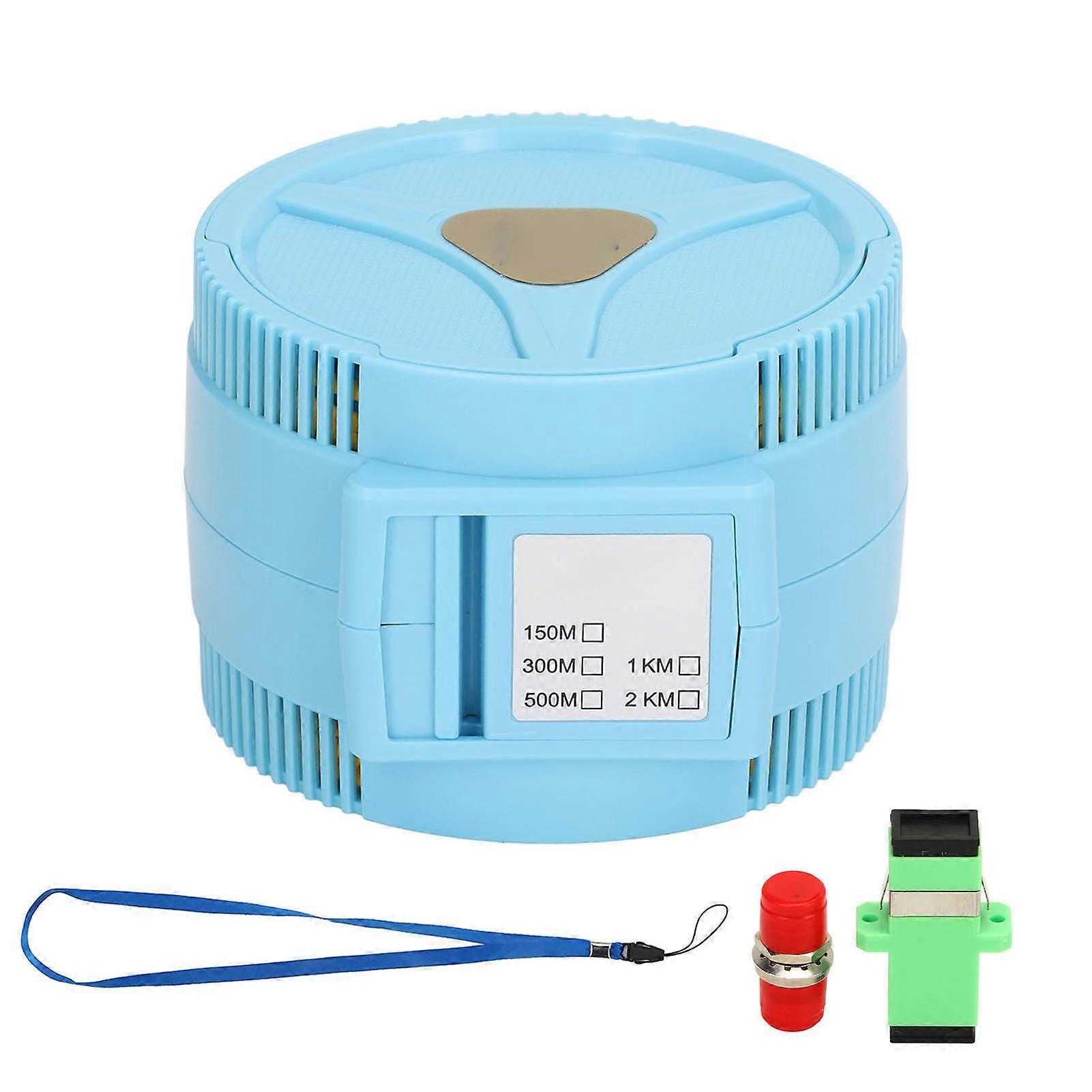 OTDR Launch Cable Box Optic Fiber Elminator SCUPC to SCUPC SM Singlemode Test Tool