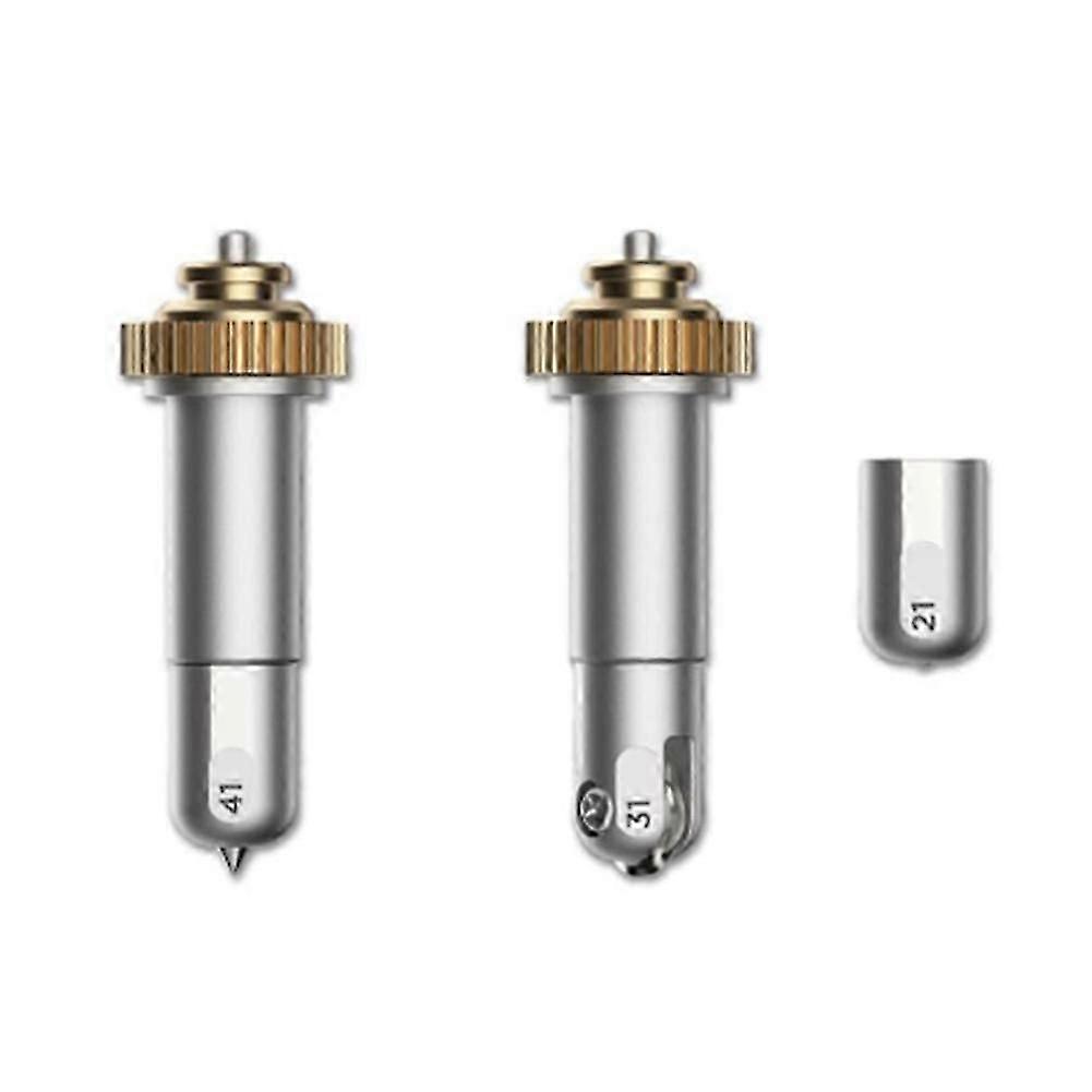 For Blade Tool with QuickSwap Housing,Wavy Blade,Engraving Tip & Fine Debossing Tip Bundle for