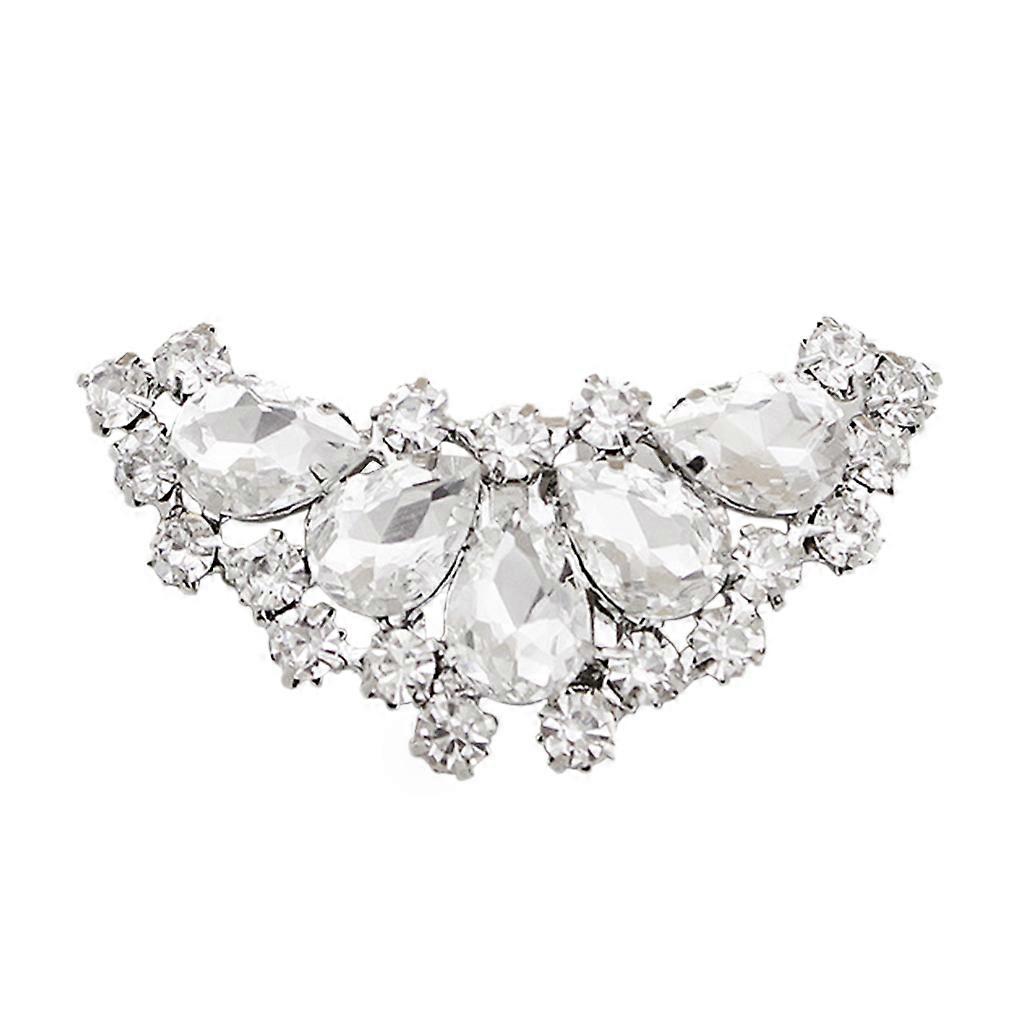 Skoklämma DIY Högklackade Kvinnor Dam Eleganta Berlocker Avtagbara Spänne Modeklämmor Transparenta