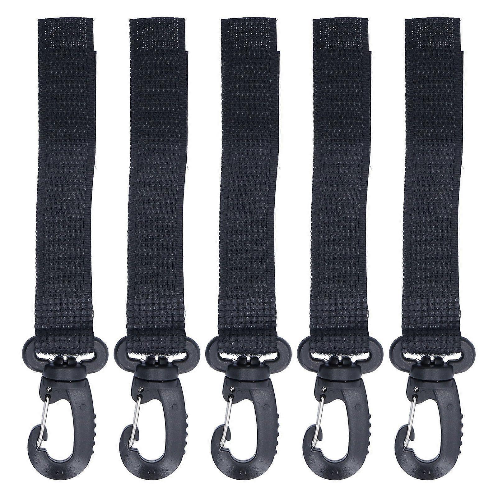 5Pcs Stroller Hook Clip Convenient Diaper Bag Hanging Organizer
