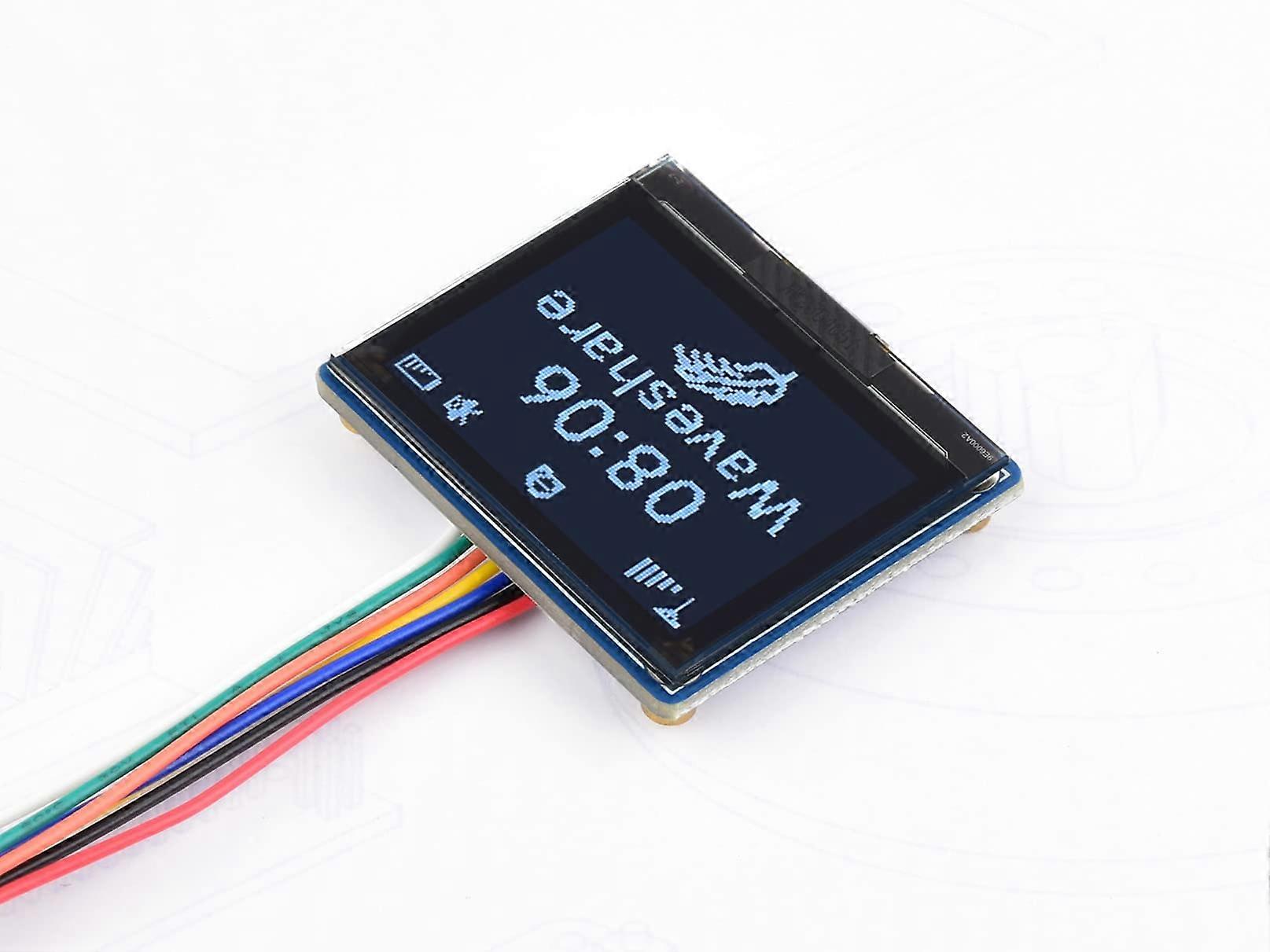 1.32 Inch OLED Display Module For Raspberry Pi, Arduino, STM32 - 128x96, 16-Gray Grayscale, SPI I2C Interface