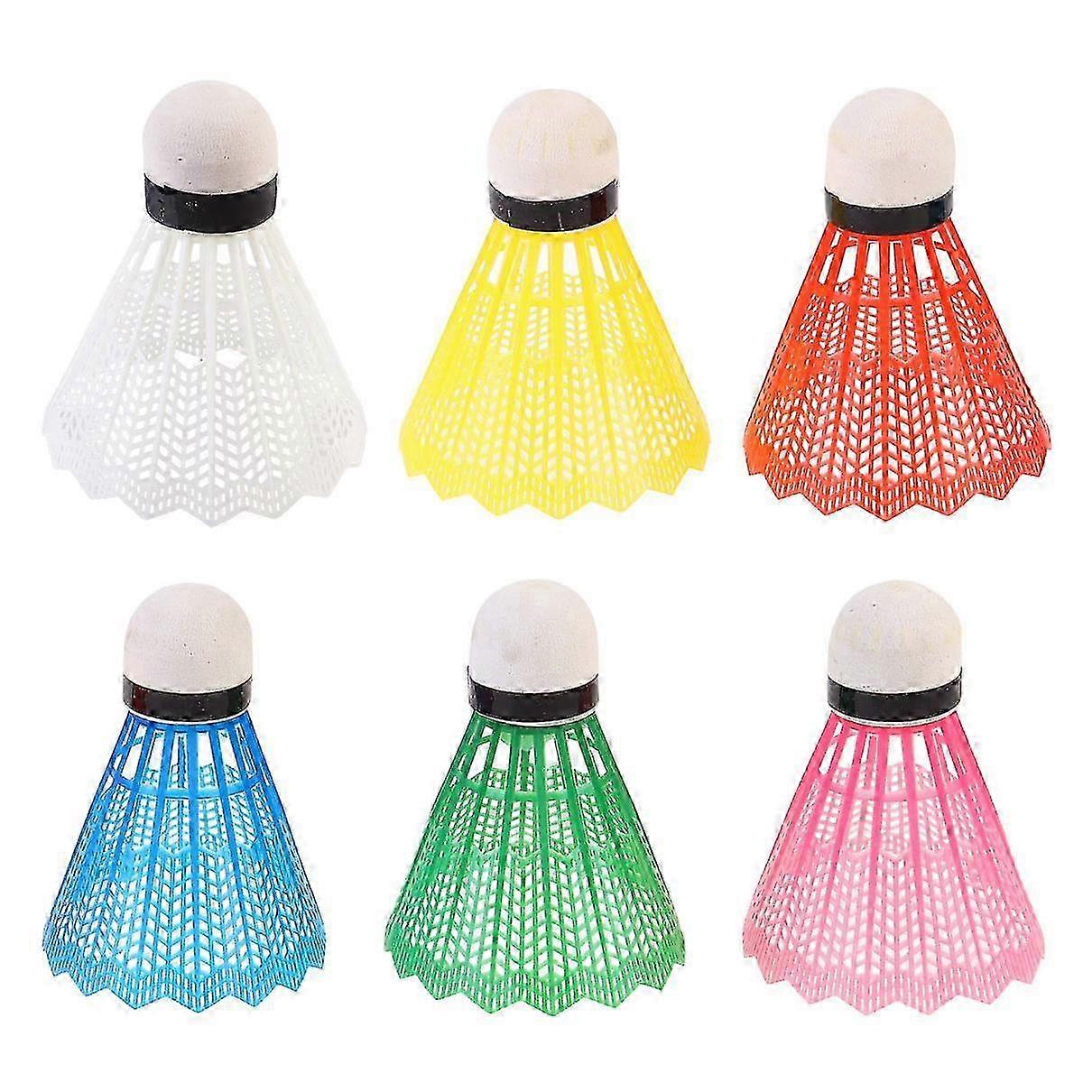 10 Pack Assorted Outdoor Badminton Equipment with Balls and Shuttlecocks
