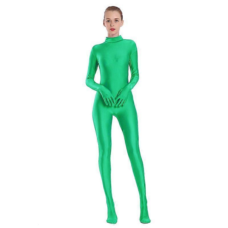 Spandex Unisex Bodysuit AOYLISEY Adult Black Spandex Full Body