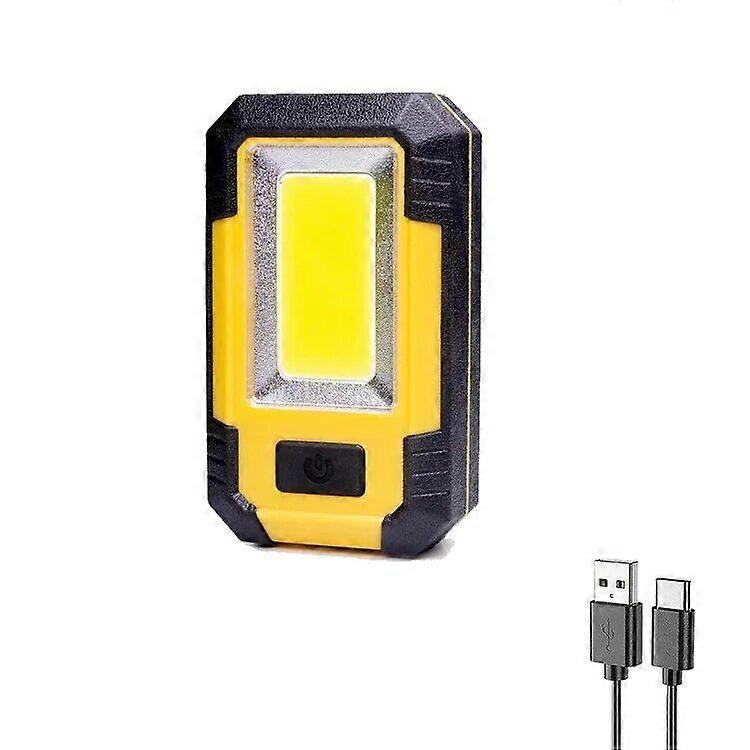 Y36 Portable LED Work Light USB C Rechargeable Flashlight With Hook and Magnetic Camping Fishing Car Repairing Emergency Lantern