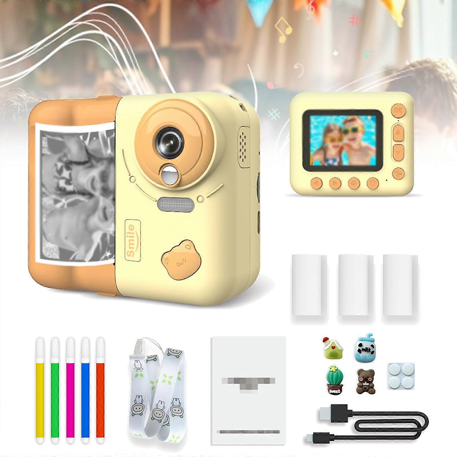 كاميرا طباعة Huzeye Snapalette ، كاميرا طباعة Huzeye Snap 10x Zoom ، كاميرا 1080p