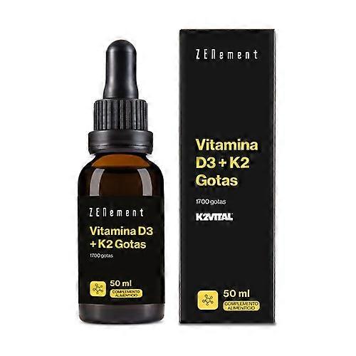 Vitamin d3+k2 drops 50 ml
