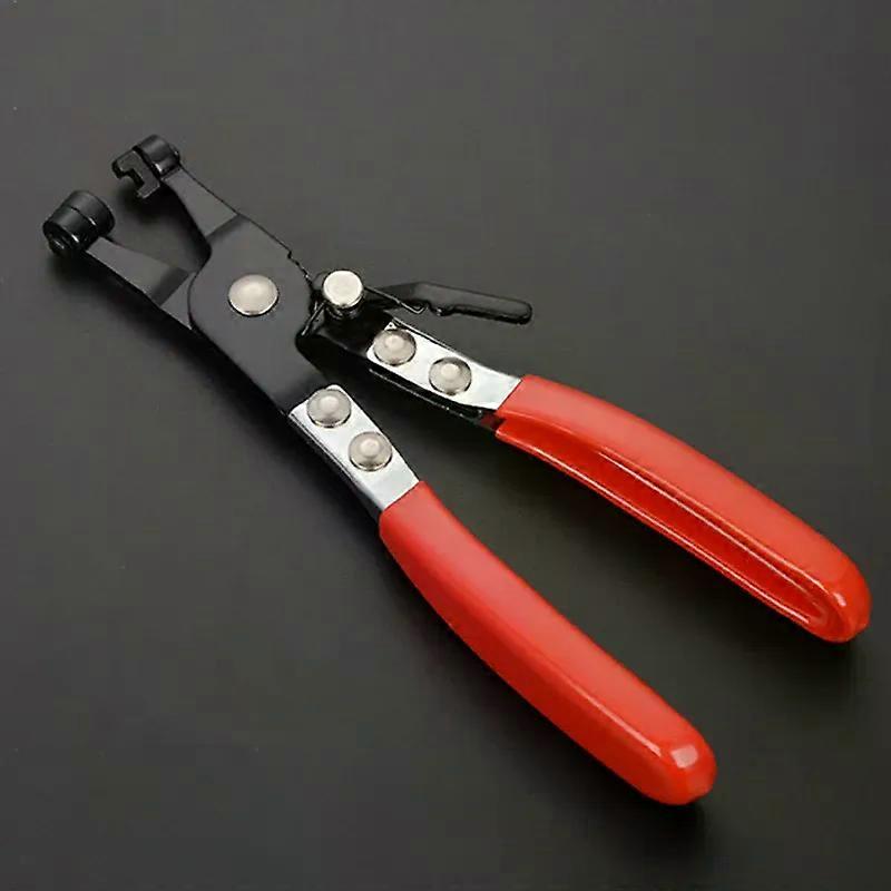 Tüp Demeti Çember Hortum Kelepçesi Pense Araba Su Borusu Hortum Sökme Tamir Aracı Düz Bant Halka Tipi Pense Plastik Saplı