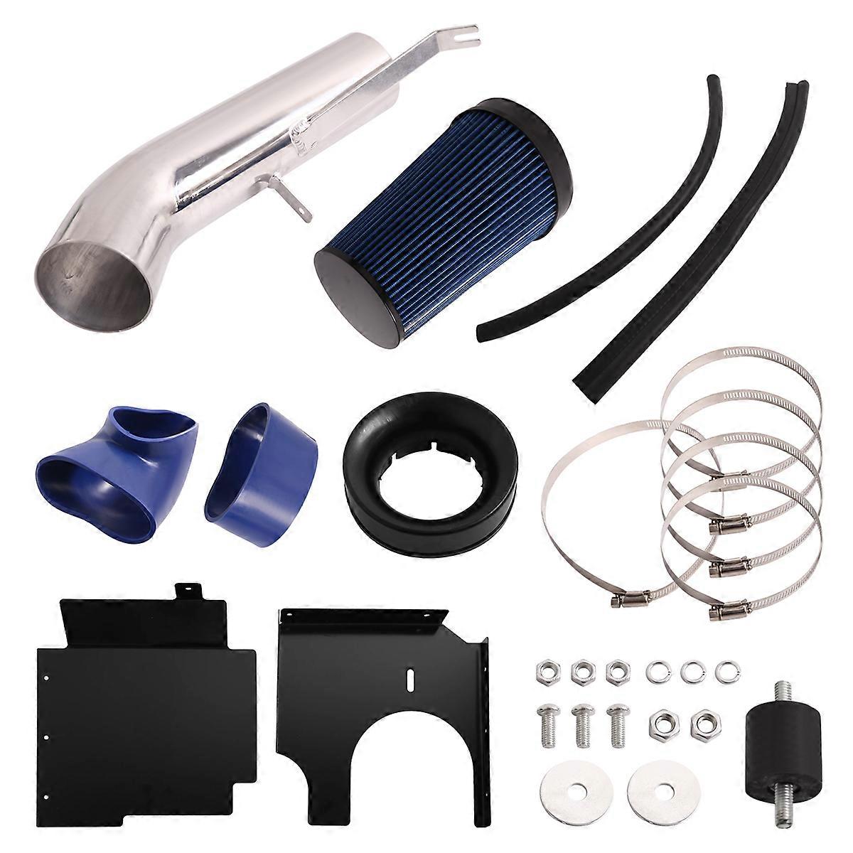 4Inch Air Intake & Heat Shield Kit for / V8 Blue