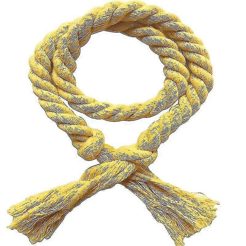 2pcs Solid Color Weaving Cotton Linen Rope Curtain Tieback Holder Home Decor Jikaix