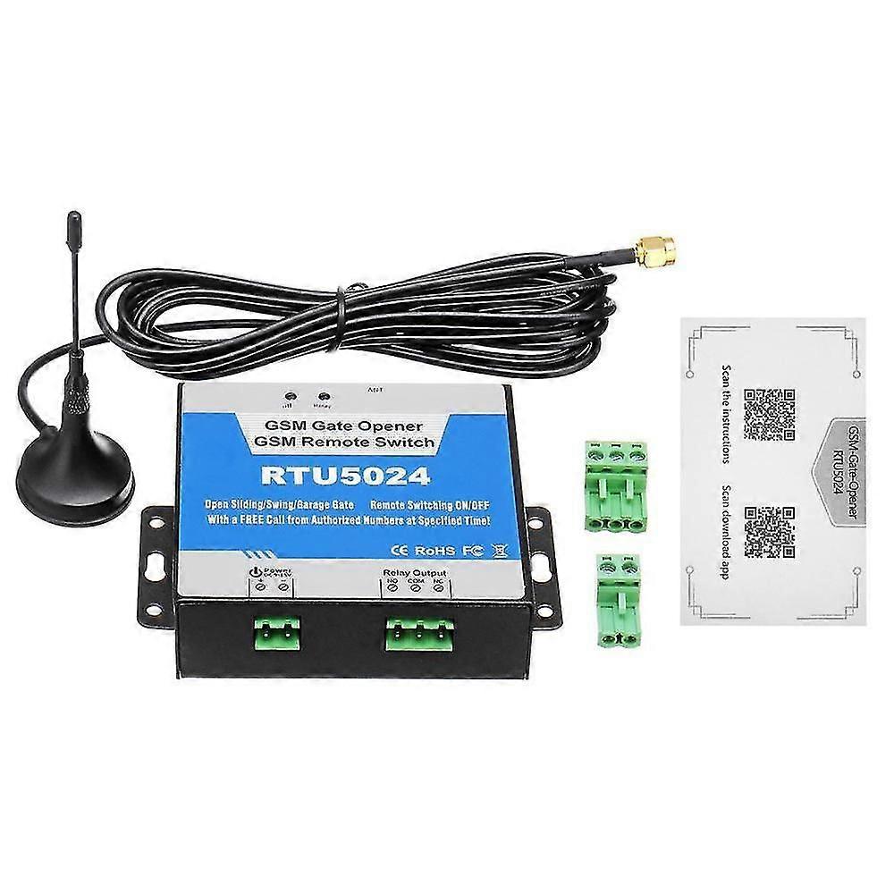 GSM Door Gate Opener Remote OnOff Switch Free Call SMS Command Support 85090018001900MHz