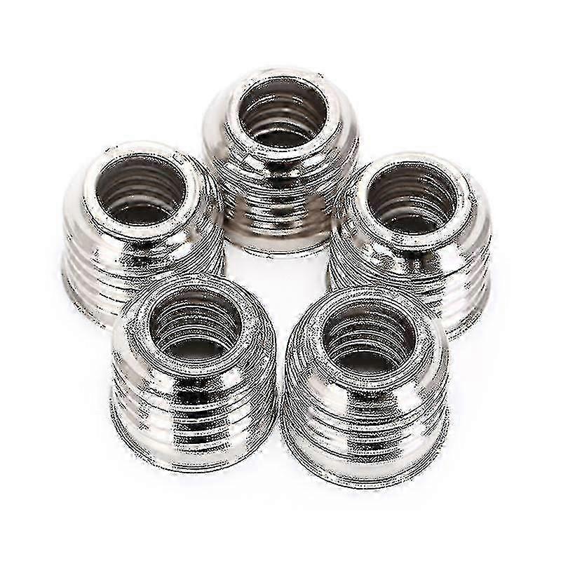 5x Houder Converter Socket Gloeilamp Lamp Houder Adapter Plug E27 Naar E14 Lamp