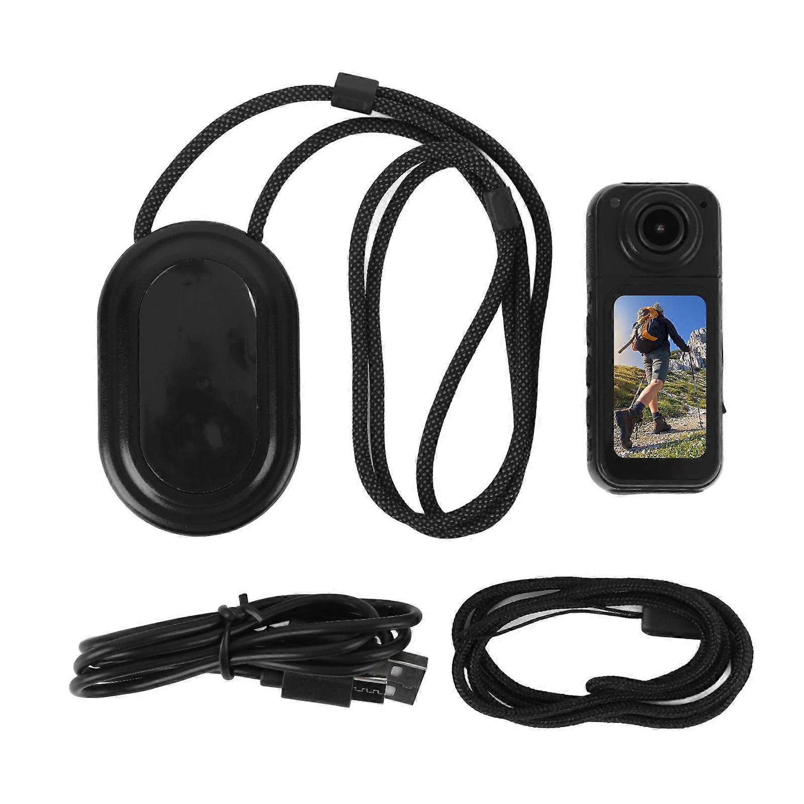 2.7K Action Camera with Rotating Lens - Compact HD Sports Camcorder for Cycling Adventures