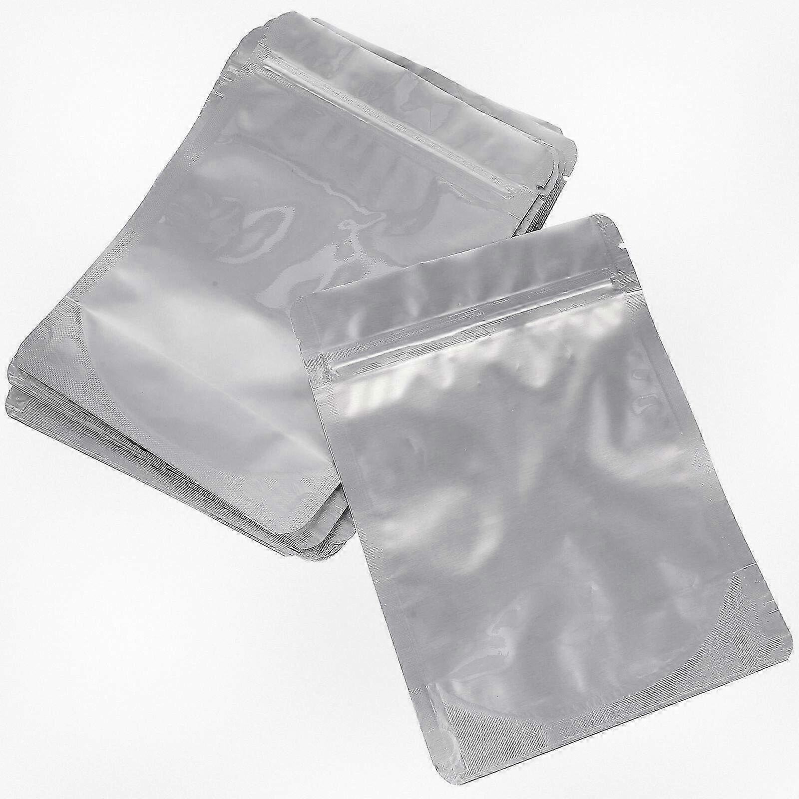 30 Pack Reusable Zipper Pouch Vacuum Seal Storage Bags for Snacks and Food - Stand-Up Design for Easy Use
