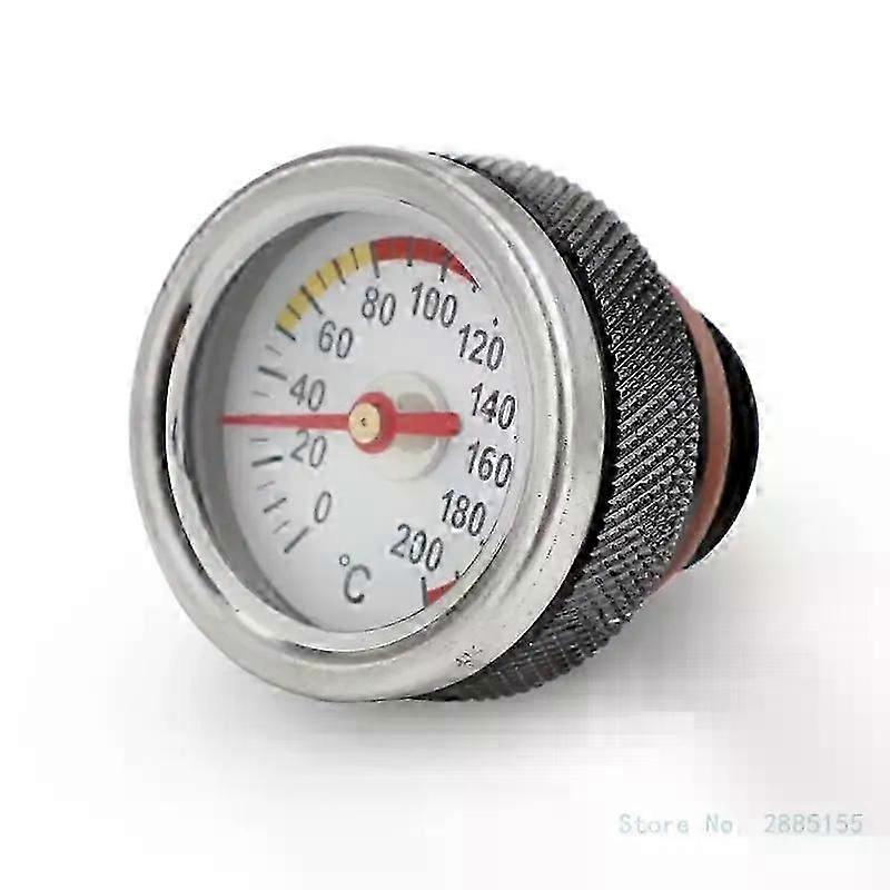 M20x1.5 Motorcycle Engine Oil Caps Tanks Temperature Gauge Oil Gauge Fitting 0-200 Display Oil Temperature Gauge
