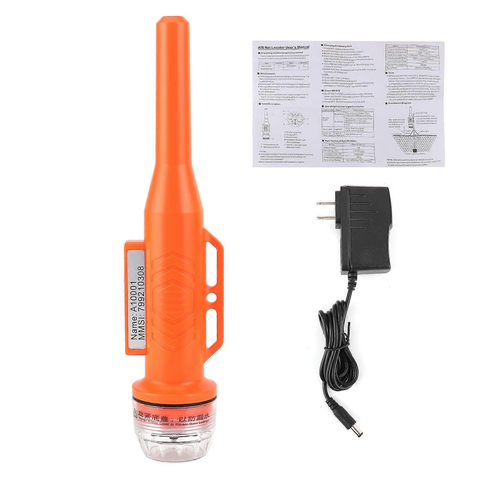 AIS Net Positioning Locator Marine Signal Device Indicator van vistuig Ingebouwde antenne IPX7 Waterdicht 5W Zendvermogen 10nm Communicatie belde