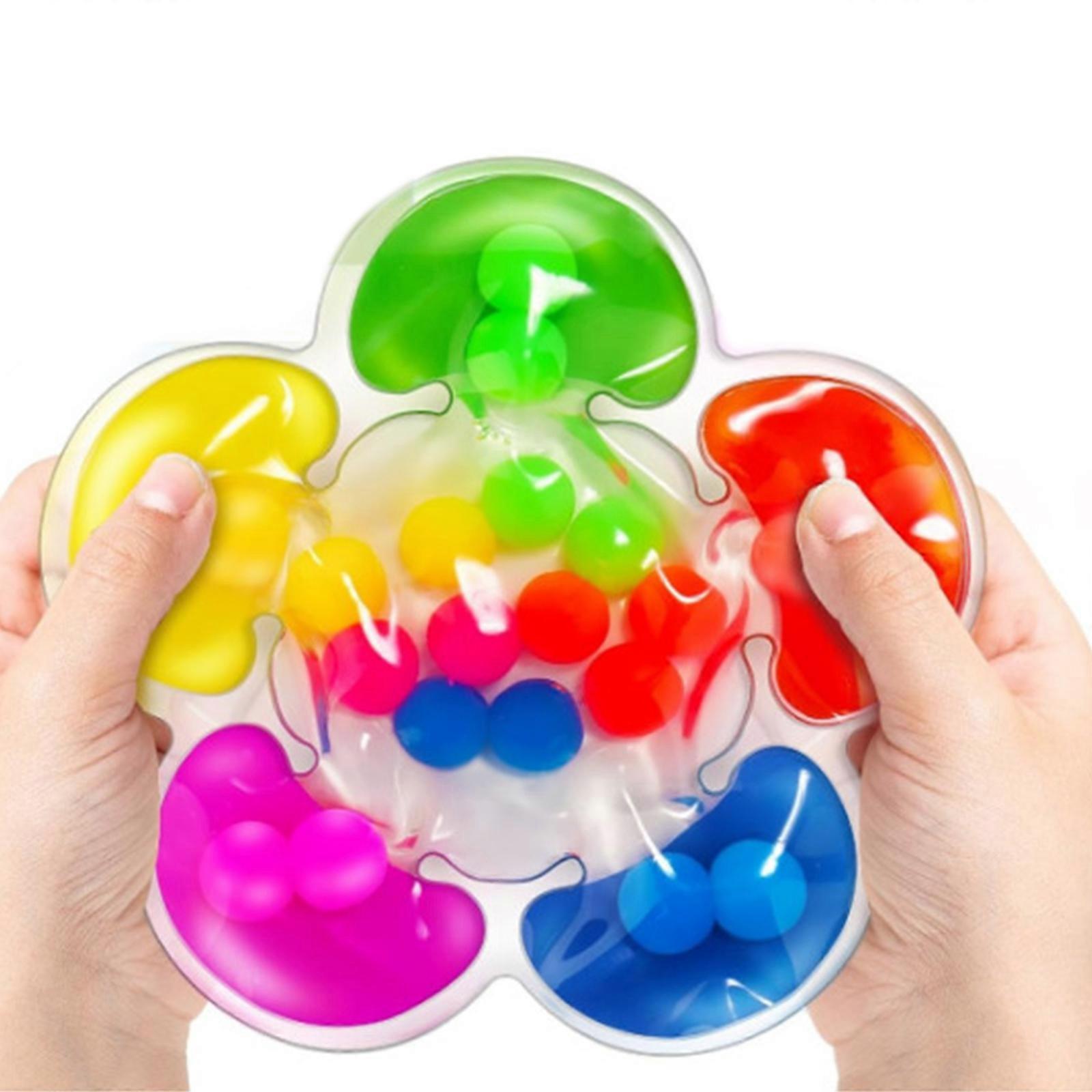 Colorful Montessoris Toy Accessory for Kids Safe Soft Materials Sorting Game Promotes Sensory Development and Learning