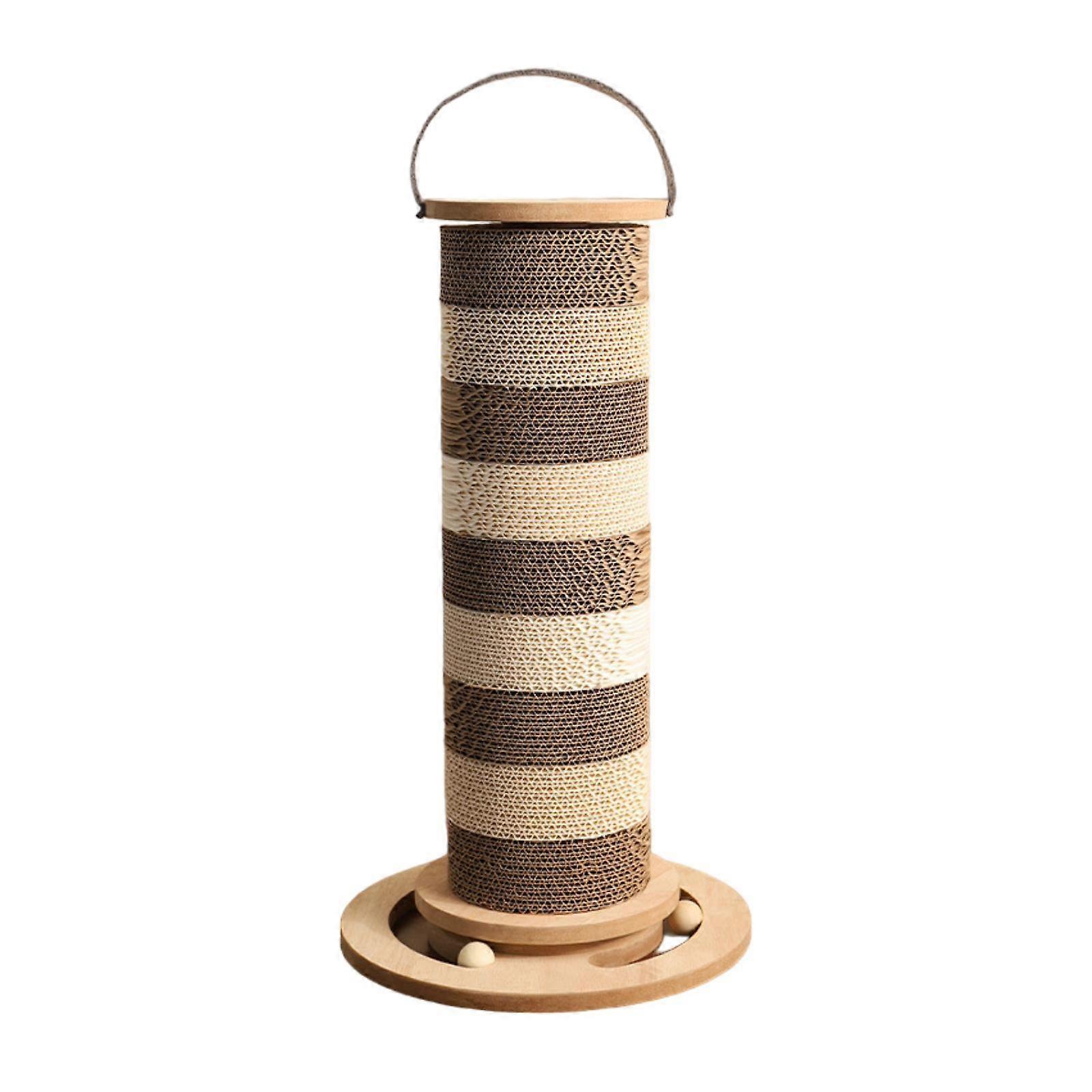 Gatto Scratch Post, Gatto Graffio, Pilastro Verticale Scratcher, Grind Claw Interattivo