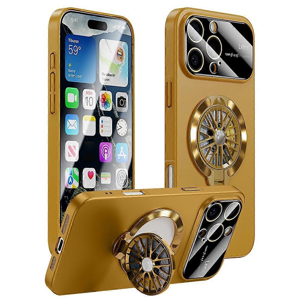 For iPhone 16 Pro Max Case Compatible with MagSafe Hard PC Kickstand Phone Cover