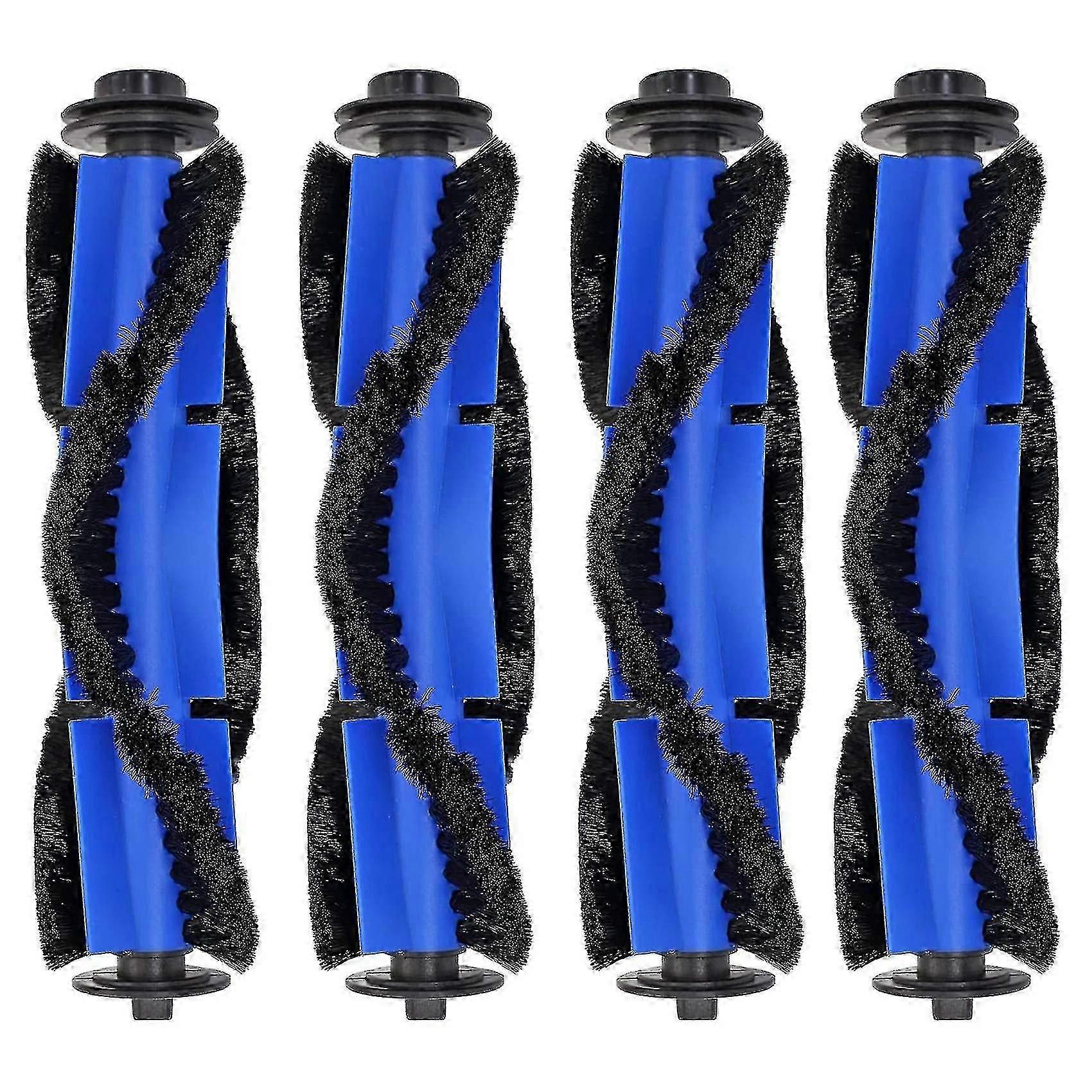 4-pack Rolling Brush Compatible With Eufy 11s Max, 15c Max, 30c Max, G30, G30