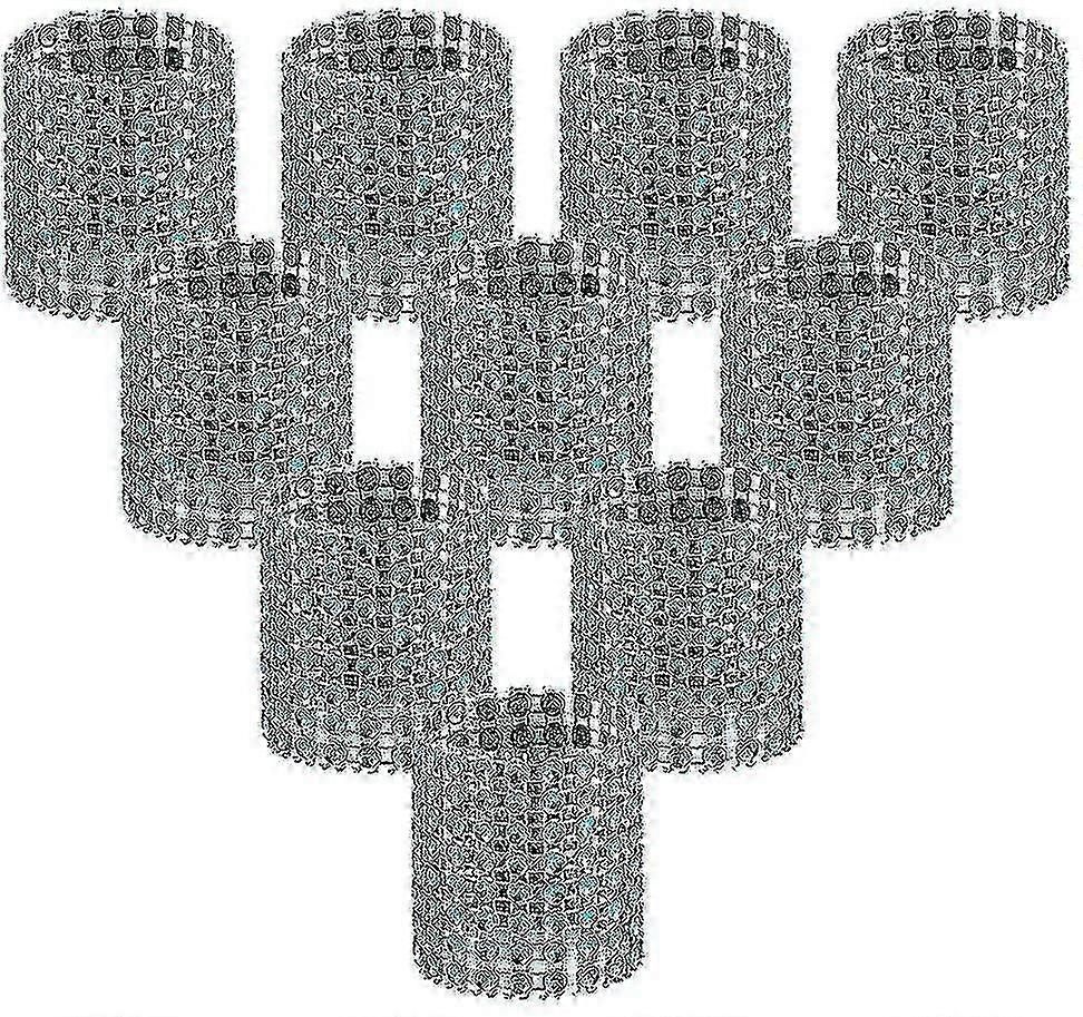 100pcs Napkin Rings, Silver Napkin Rings Buckles For Table Decorations, Wedding