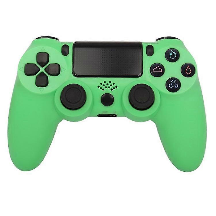 For PS4 Wireless Bluetooth-compatible Gaming Controller Dual Vibration Gamepad with Speaker and Head