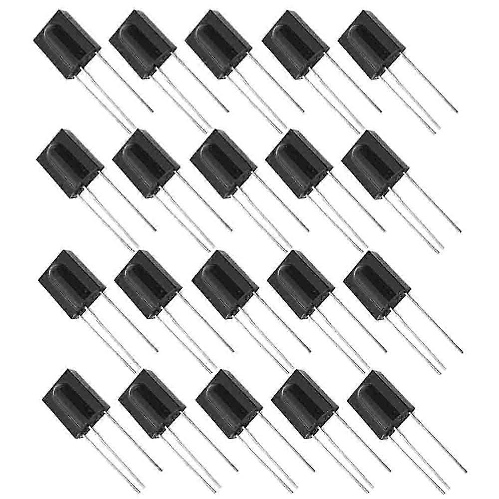 20PCS TSOP1738 IR Receiver Sensor 38kHz for Arduino Remote Control and Electronic Projects