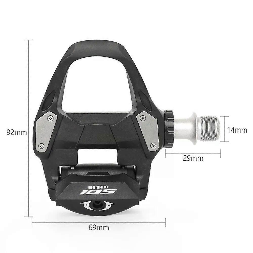con 105 PD R7000 Road Bike Pedals SPD-SL Carbon Self-Locking Pedals With SH11 Cleats Bike Cycling Part Pedals