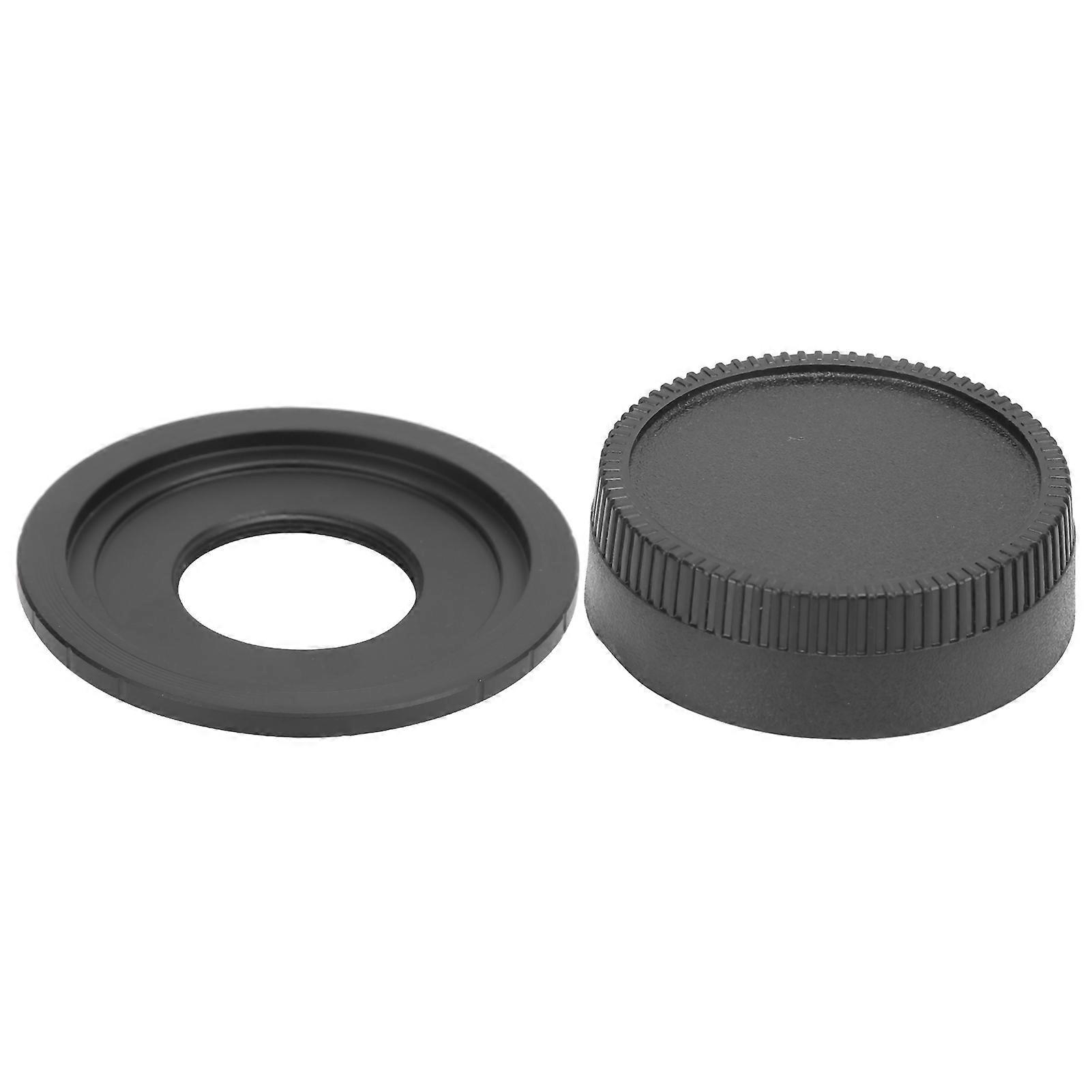 High-Quality C-AI Lens Adapter: Convert C-Mount to Nikon AI, Includes Back Cap