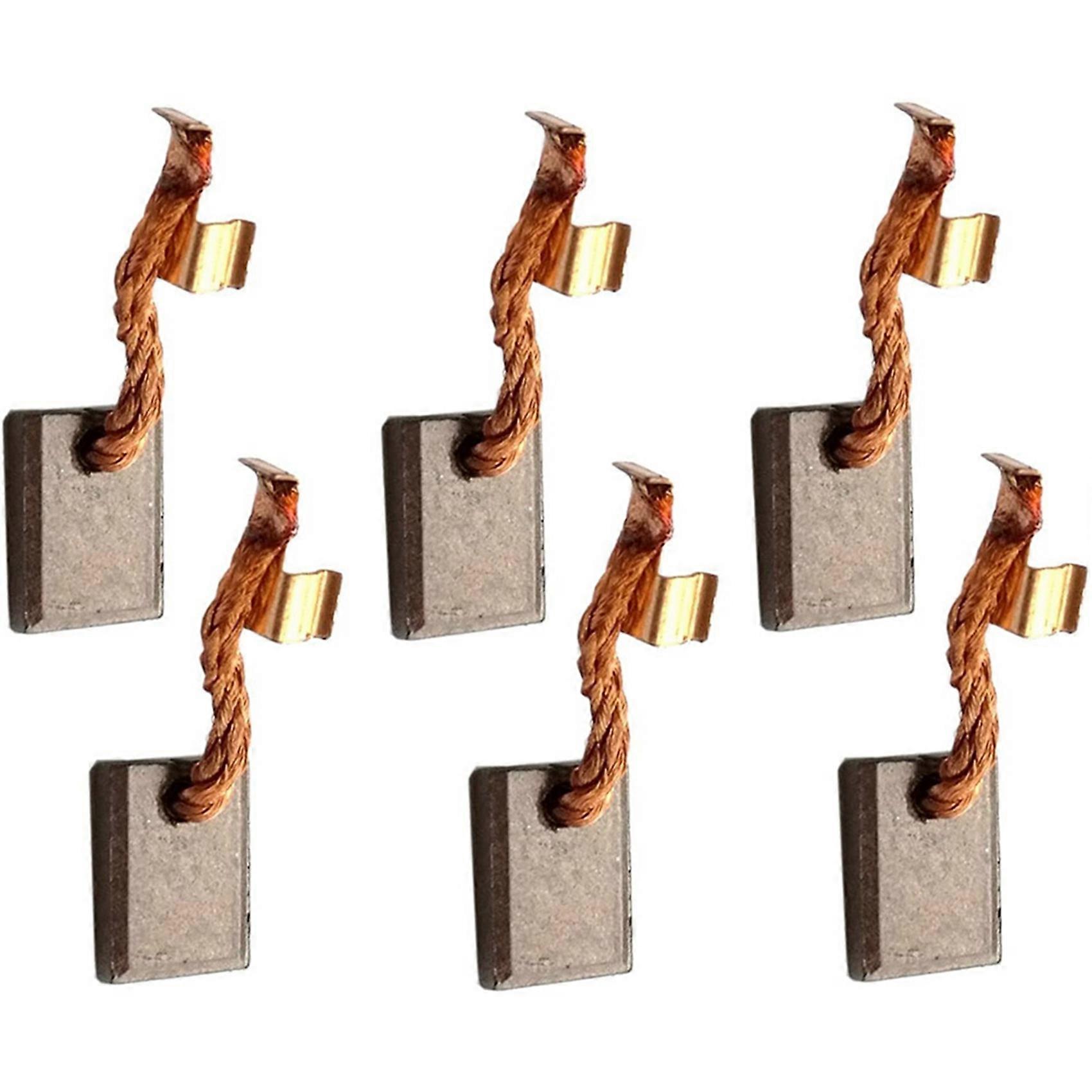 PACK de 6 balais de carbone durables CB-440 Balais de carbone de remplacement