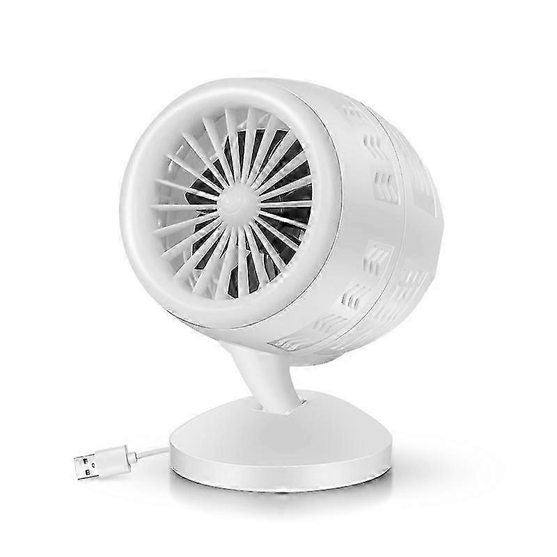 2025 350W Space USB Powered Fan Heater Portable Fan Fast Heating Home Thermostat