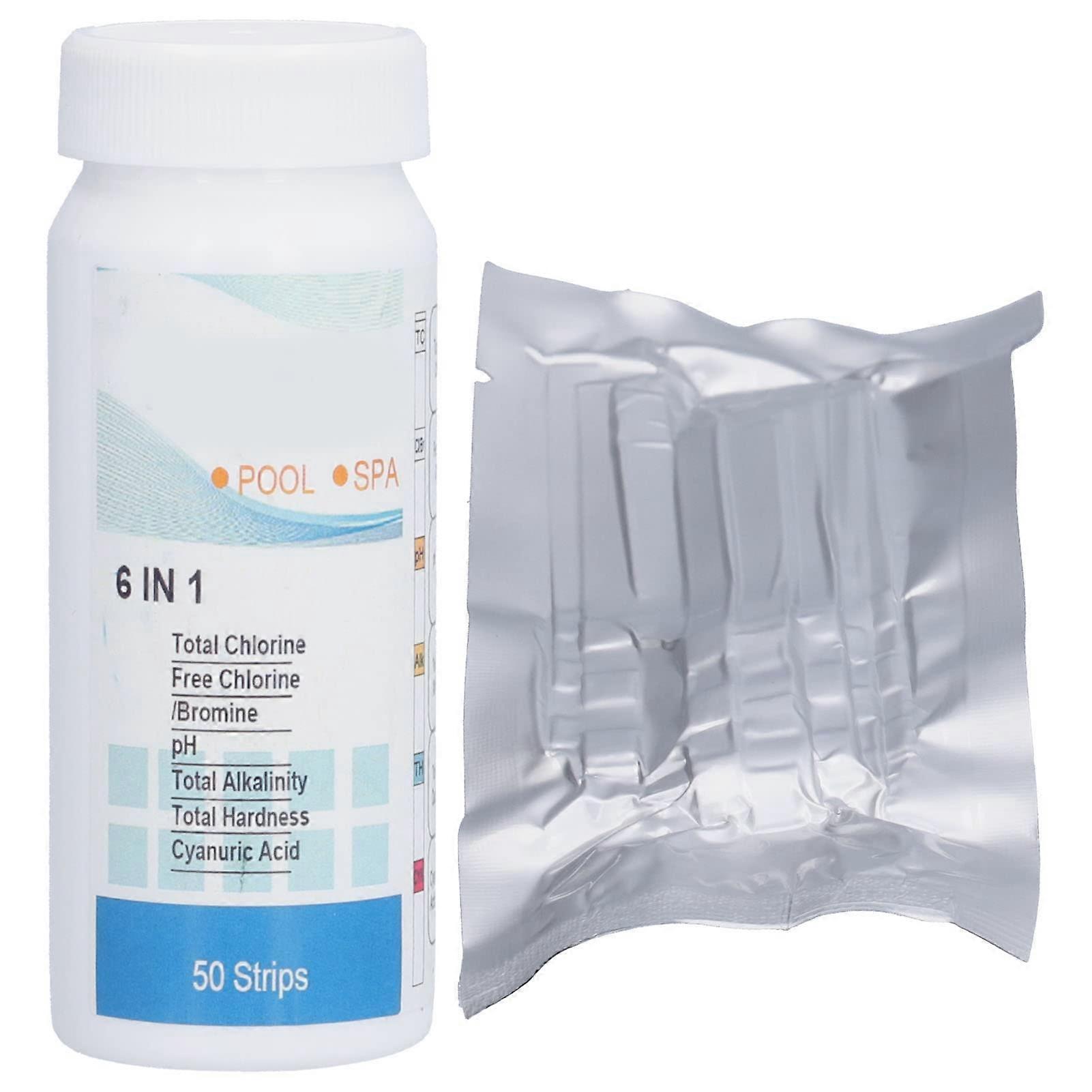 Pool Test Strips for PH, Chlorine and Water Quality – Fast, Durable, Portable for Aquariums and Pools