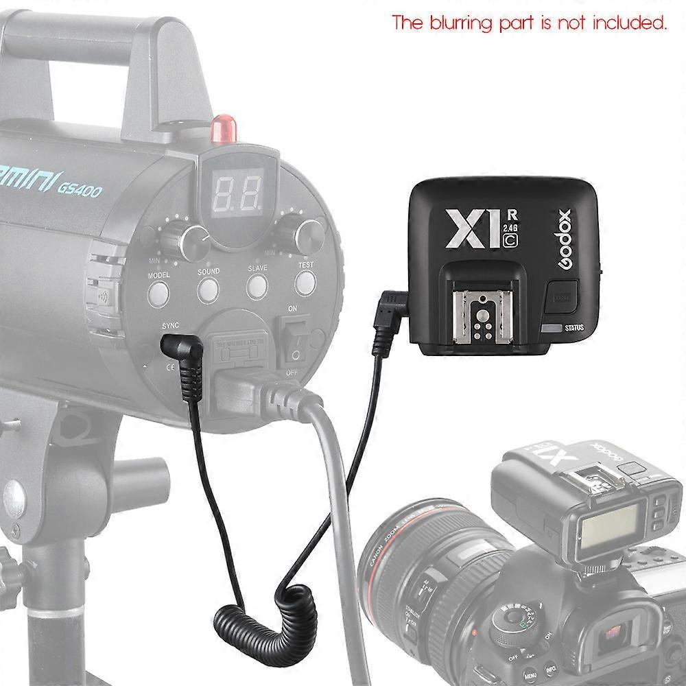 GODOX X1R-C 32 καναλιών TTL 1/8000s Ασύρματος απομακρυσμένος δέκτης φλας Απελευθέρωση κλείστρου για κάμερες Canon EOS Πομπός GODOX X1T-C