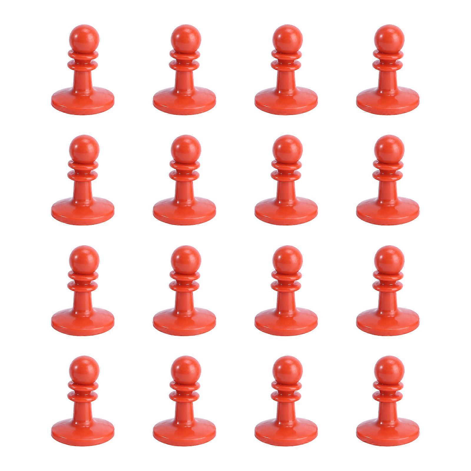 16pcs Camping Tent Poles Support Bar Covers for Protection Use Red Plastic Hat