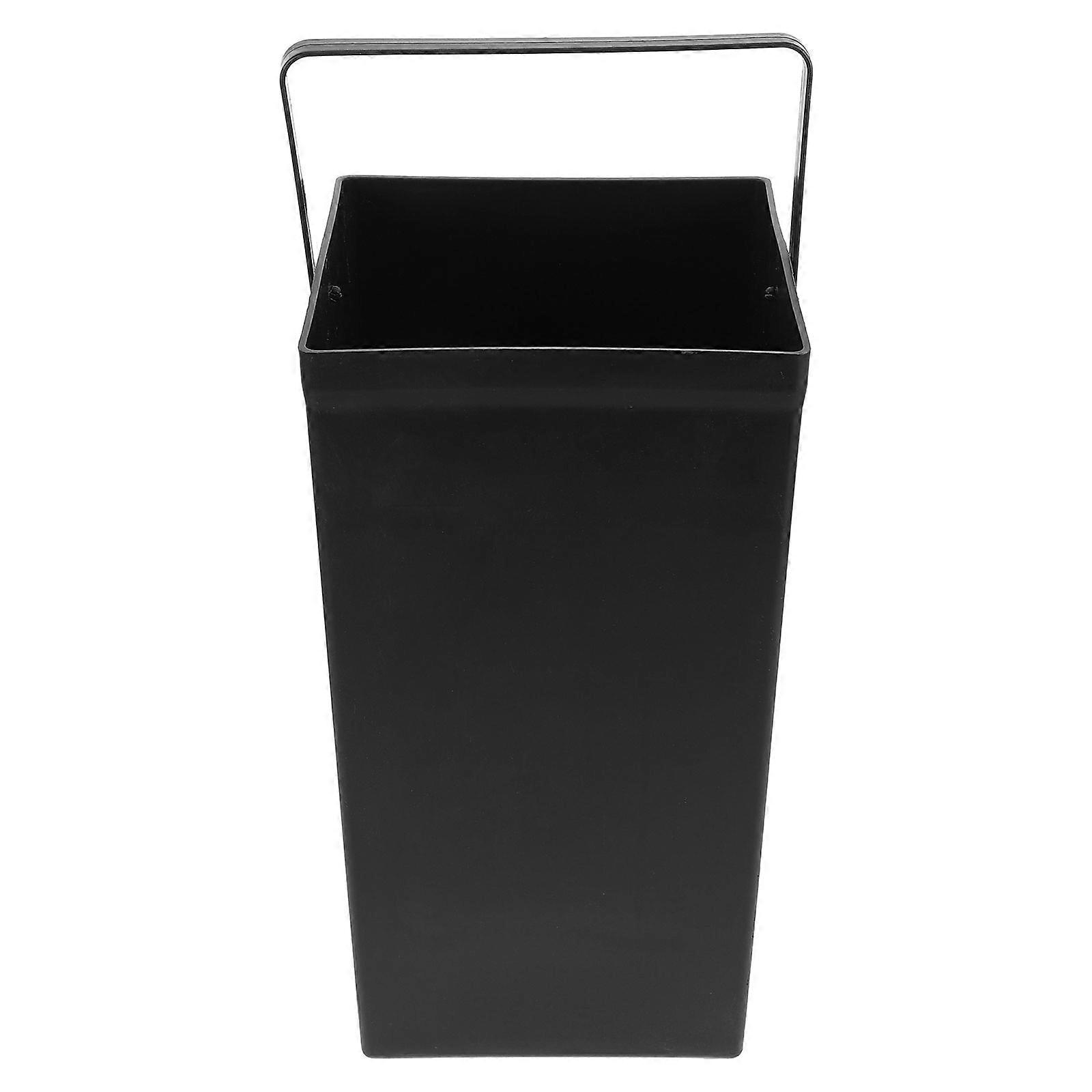 Square Heavy Duty Plastic Utility Bucket for Indoor/Outdoor Use – Liner Bin for Kitchen, Bathroom & Public Areas – Easy Clean & Portable Design