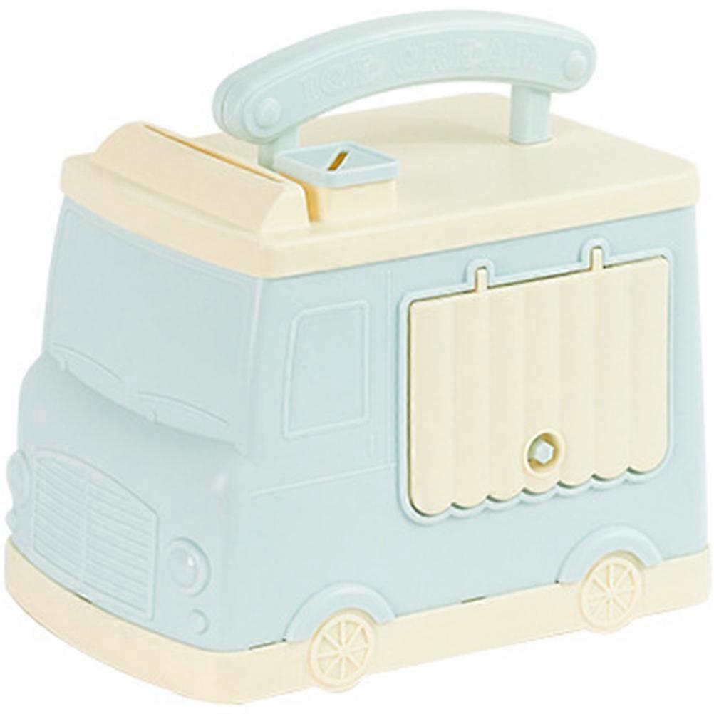 Decorative Coin Container Car Shape Simple Design Money Accessory For Children 22X19X15.5CM 1Pack