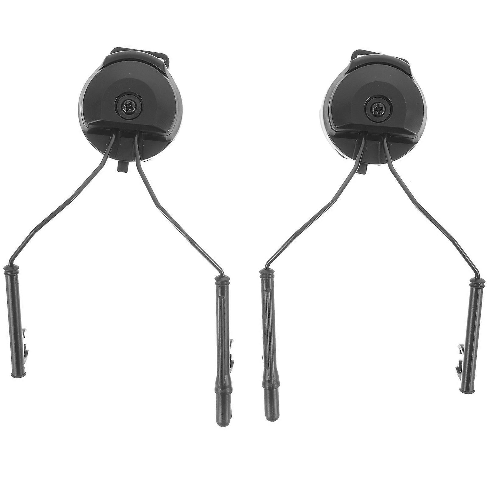 Headphone Accessory Professional Headphone Holder Daily Use Black 15.8x8.5cm Noise Cancelling 1 Pair