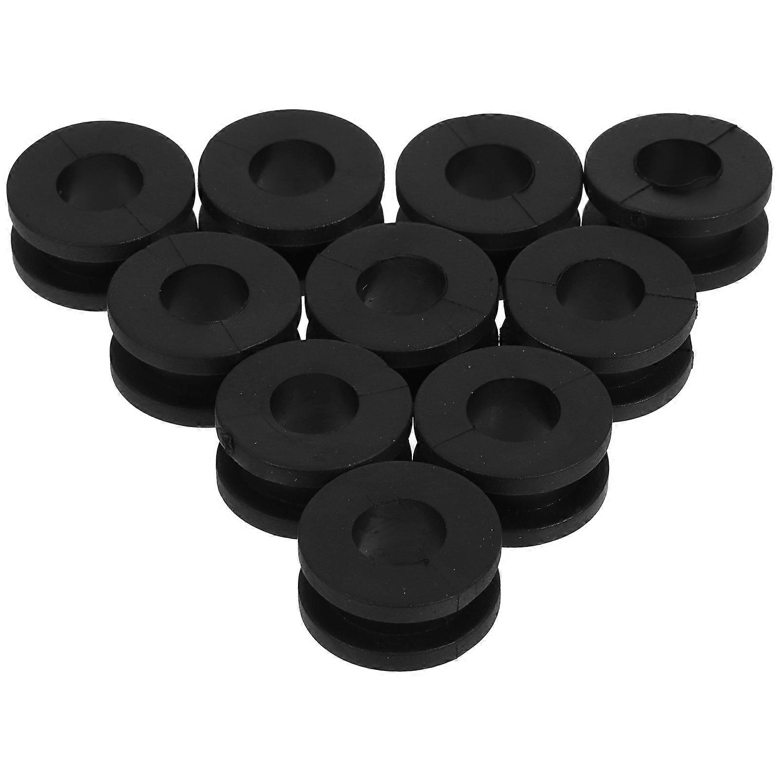 Durable Rubber Grommets 10pcs – Universal Fit for Motorcycle Accessories – Easy Installation for Riders – Essential Tool for