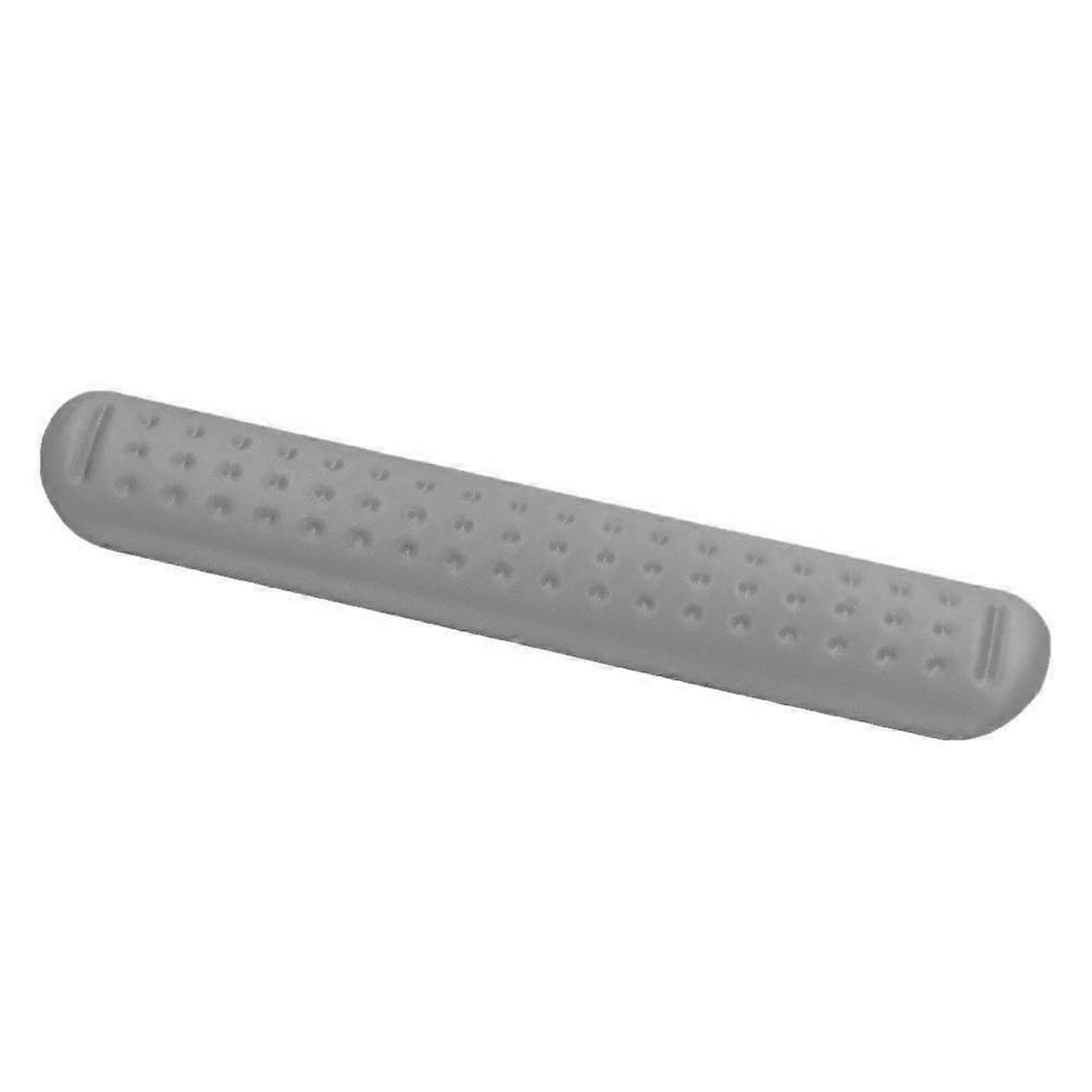 Ergonomic Wrist Pad Memory Material Keyboard Pad Home Use Grey 43X6.5CM Wrist Support 1Pack