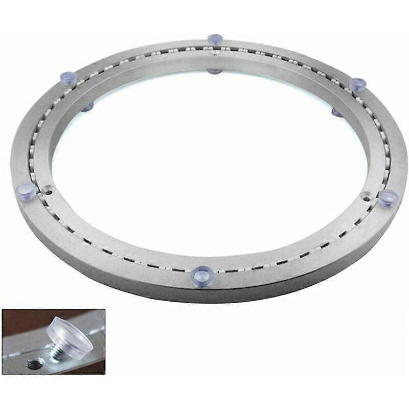 Metal Turntable Bearing, Round Swivel Base, 360° Rotatable, Single Row Ball Bearings, for Heavy Duty, ø35cm