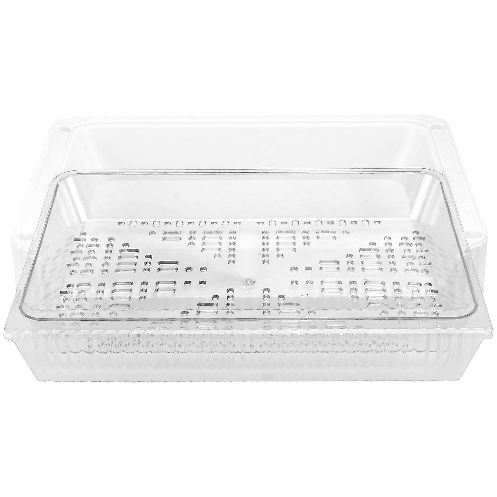 Kitchen Storage Rack Foldable Food Basket for Storage Use 1Pcs White