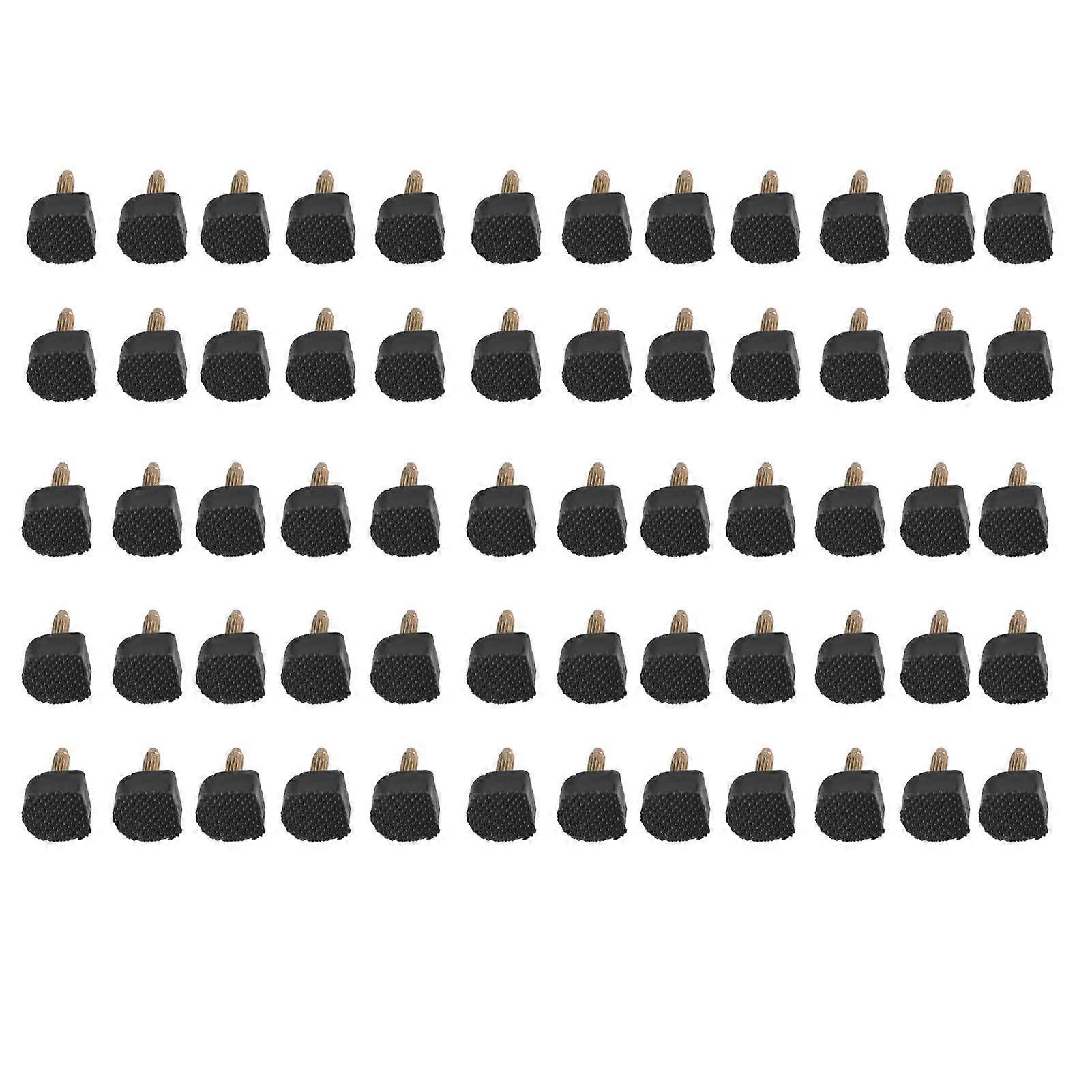 60 Pieces (5 Different Sizes) High Heel Repair Tips, Taps, Replacement Dowels