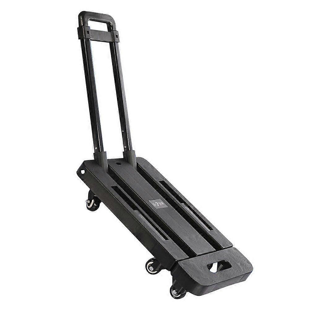 Collapsible Wagon Utility Cart For Office Accessories Indoor Use 90X57X30CM Folding Design 1Pcs