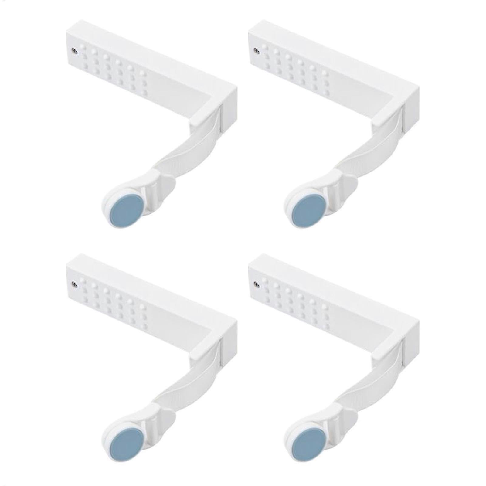 Bettblatthalter Eckgurt bed bands for fitted sheets 4piece fasteners Blue