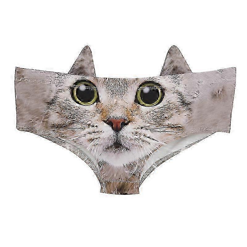 Dámské Funny 3D tištěné Zvíře Ocas Kalhotky